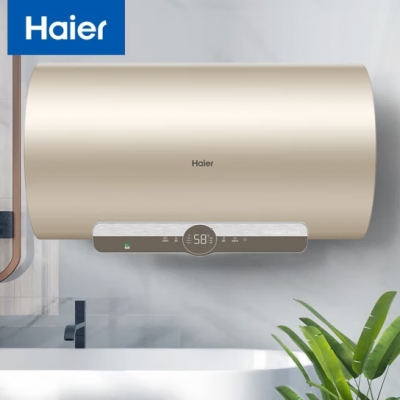 海爾（Haier）60升電熱水器變頻速熱6倍增容80度高溫健康沐浴智能遠程操控EC6002-JC5(U1)